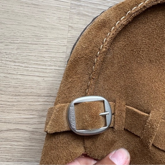 Womens Brown Suede Buckley Birkenstocks - Picture 5 of 5